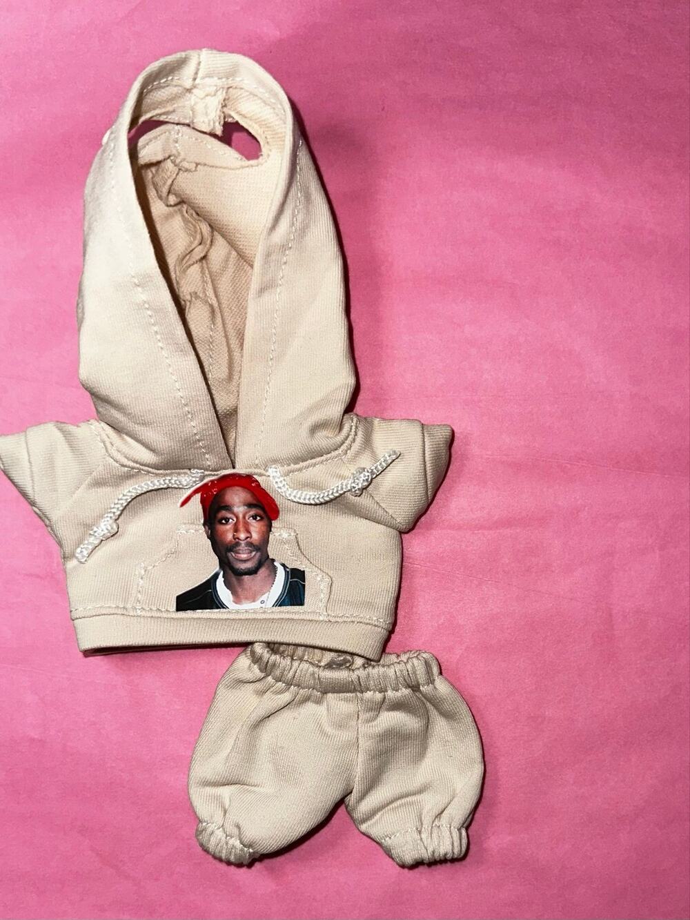 Band Hoodie Tupac for Labubu
